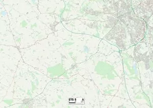 Blackbrook Gallery: Staffordshire ST5 5 Map