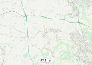 Greenways Gallery: Staffordshire ST7 8 Map