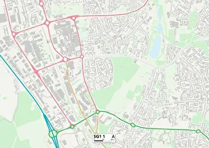 The Hawthorns Gallery: Stevenage SG1 1 Map