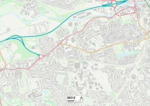 Avondale Road Gallery: Stockport SK3 0 Map