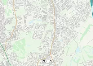 Harrogate Road Gallery: Stockport SK5 6 Map