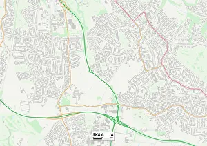 Parkfield Road Gallery: Stockport SK8 6 Map