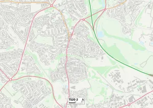 Somerset Road Gallery: Stockton-on-Tees TS20 2 Map