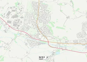 The Lawns Gallery: Stroud GL10 2 Map