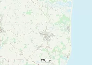 Central Road Gallery: Suffolk Coastal IP16 4 Map