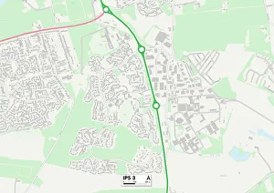 Forest Lane Gallery: Suffolk Coastal IP5 3 Map