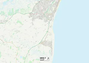 Newlands Close Gallery: Suffolk NR33 7 Map