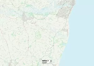 Dairy Lane Gallery: Suffolk NR34 7 Map