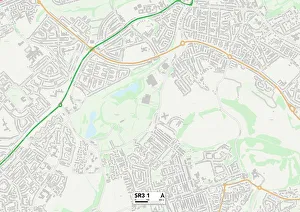 Vane Street Gallery: Sunderland SR3 1 Map