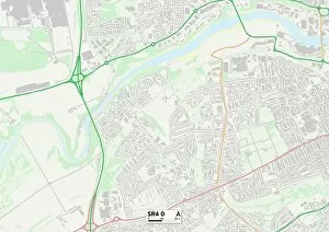 Rowan Close Gallery: Sunderland SR4 0 Map