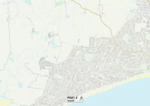 Hazel Grove Gallery: Sussex PO21 3 Map