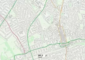 Clarence Road Gallery: Sutton SM1 2 Map