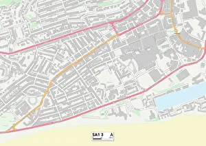 West Way Gallery: Swansea SA1 3 Map