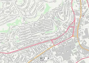 Alexandra Road Gallery: Swansea SA1 5 Map