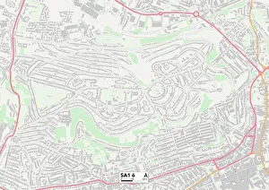 Richmond Road Gallery: Swansea SA1 6 Map