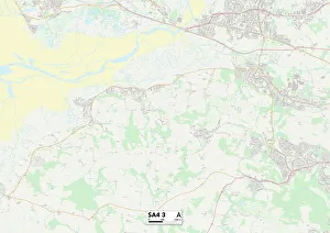 Hill View Gallery: Swansea SA4 3 Map