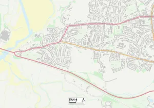Richmond Road Gallery: Swansea SA4 6 Map