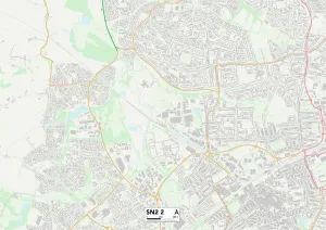 Manor Gardens Gallery: Swindon SN2 2 Map