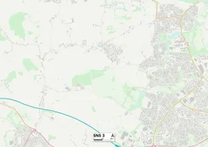 Park Lane Gallery: Swindon SN5 3 Map