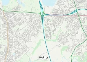 Ash Road Gallery: Tameside M34 2 Map
