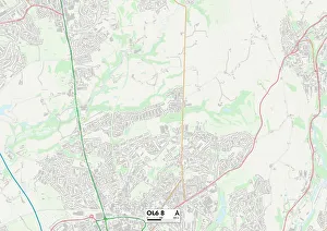 Firs Avenue Gallery: Tameside OL6 8 Map