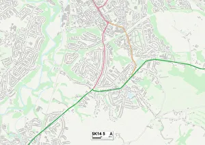 Welbeck Road Gallery: Tameside SK14 5 Map