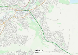 Hill View Gallery: Tameside SK15 2 Map