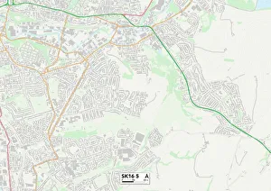 James Close Gallery: Tameside SK16 5 Map