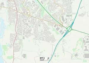 Tamworth B77 5 Map