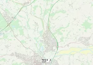 Coronation Road Gallery: Teignbridge TQ12 3 Map