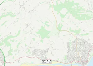 Brookside Close Gallery: Teignbridge TQ14 9 Map