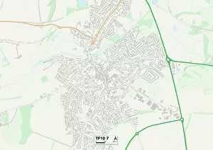 Stafford Road Gallery: Telford and Wrekin TF10 7 Map