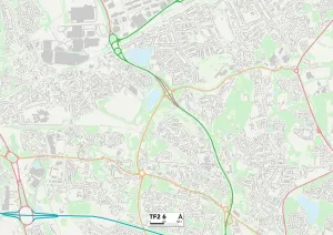 Stafford Road Gallery: Telford and Wrekin TF2 6 Map