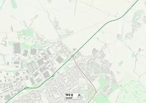 Ash Road Gallery: Telford and Wrekin TF2 8 Map
