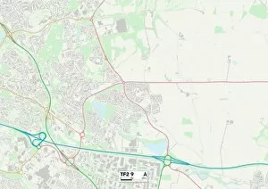 Maps Gallery: Telford and Wrekin TF2 9 Map