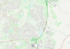 Telford and Wrekin TF3 1 Map Telford and Wrekin TF3 1 Map
