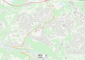 Beech Road Gallery: Telford and Wrekin TF7 5 Map