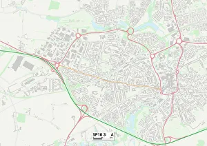 Juniper Close Gallery: Test Valley SP10 3 Map