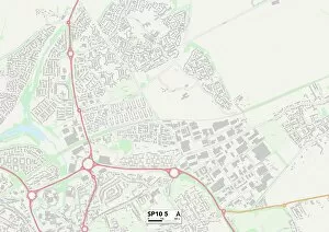 West Way Gallery: Test Valley SP10 5 Map