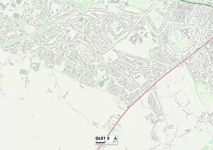 Tewkesbury GL51 3 Map