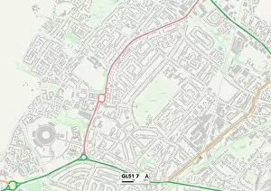 Milton Avenue Gallery: Tewkesbury GL51 7 Map