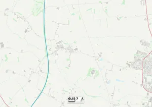 Stoke Road Gallery: Tewkesbury GL52 7 Map