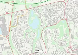 Elizabeth Road Gallery: Thurrock RM16 6 Map