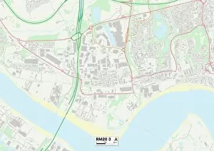 Park Avenue Gallery: Thurrock RM20 3 Map