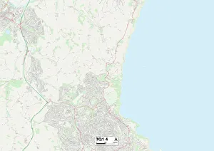Parkfield Road Gallery: Torbay TQ1 4 Map