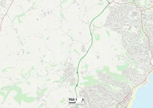 West Lane Gallery: Torbay TQ3 1 Map