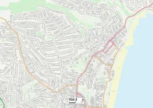 Manor Gardens Gallery: Torbay TQ3 2 Map