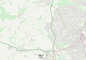 West Lane Gallery: Torbay TQ3 3 Map