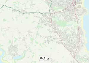 Stoke Road Gallery: Torbay TQ4 7 Map
