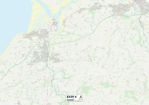 Monks Close Gallery: Torridge EX39 4 Map